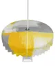 Table Cloth Oil Painting Abstract Geometric Yellow Gray Round Waterproof Tablecloth With Zipper Umbrella Hole Cover For BBQ Gatherings