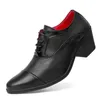 Dress Shoes 40-44 Huwelijk Sneakers Man Heels Mens Elegant Brown Sports Outings Handgemaakte model alles