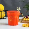 Muggar Creative Golden Star Coffee Cup Sweet Cups and Drinkware for Tea Christmas Mug Beer Par Gift Go