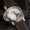 Racing Forist Watch Panerai Swiss Watch Luminor 1950 серия серии PAM00422 Bubble Mirror Gold Sandwich Plate Ручной механические водонепроницаемые мужские часы