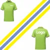 Men's Polos KAISING Customized Polo Shirt Embroidered Mens and Womens Short sleeved Polo Collar Top Printed with Personal Design in 9 Colors for SummerL2405