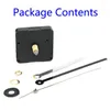 Wall Clocks Hands Mechanism Clock Movement Kits Black Mode Parts Repair Replacement Silent Quartz DIY Large Durable