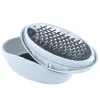 1pcs Pedicure Foot Care Tool Foot File Exfoliating Callus CuticleRemover Home Use Stainless Steel Massage Care Oval Egg Shape