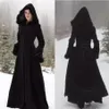 2018 New Fur Hallowmas Hooded Cloaks Winter Wedding Capes Wicca Robe Warm Coat