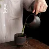 Teaware Sets |purple Pottery Jumping Knife Tea Cup Ceramics Pure Handmade Large Master Purple Sand Single Kungfu Set