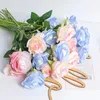 Decorative Flowers 2/5PCs Rose Artificial Bouquet 50cm Fake For Indoor Vase Home Decor Garden Wedding Marriage Decoration Outdoor