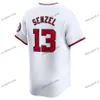 2024 Cherry Blossom City Connect Baseball Jersey Luis Garcia Joey Meneses Washington Lane Thomas Alex Call Carter Kieboom Stephen Strasburg Custom