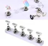 New Magnetic Acrylic Nail Display Stand Practice Hand Nail Exercises Pedestal Nail Supplies Tips Display Stand 9487559