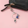 Keychains Earth and Moon Pendant Keychain Key Ring Clé Shinning Star Charm Chain pour femmes Girls Men Offre spéciale bijoux faite à la main Offre spéciale