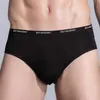 Underbyxor 5 Pack Mens Boxer BROONS BOMULL Underkläder Elastisk stor storlek Sexig modal andningsbar triangel Bottom Bekväm med andningsfulla Mid Rise Man Shorts