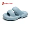Slippers Brand Original Sandals Mens et femmes Plateforme non glissée pour hommes et femmes Chubby Casual Flip-Flops Eva Soft Beach Bathroom Shoes