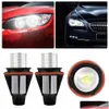 その他のインテリアアクセサリーNew 2PCS Angel Eyes Marker Light BBS Bright Headlights交換用車アクセサリーE60 E63 E64 E53 5 OTBKM