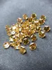 Diamants en vrac 6,5x6,5 mm Hexagonal jaune Mosang Diamond Laboratory Cultivation peut être via le sous-trait de forage en gros en gros