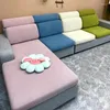Chair Covers Granular Solid Color Sofa Cover Convenient Dustproof Elastic To Set 360 All Package Cushion