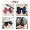 Fleurs décoratives 2/3 / 4pcs Headswear Decorations portables Simple Portable Black Black Hairpin Durable Durable Prathing Health Beauty