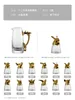 Teaware sets Zodiac Liquor Fair Mok Tass Wine Set Klein gebruiksvoorwerp Home Crystal Glass Cup high-end