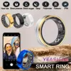 Ceramic Smart Ring Military Grade Steel Smart Rings for Men Health Monitoring IP68 3Atm Waterproof Multi-Sport lägen 240508
