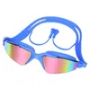 Плавание миопии, плавающие очки детские и девочки, водонепроницаемые и анти туманные плаватели Уксусная кислота 240506