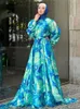 Etnische kleding Ramadan Kaftan Abaya Dubai Turkije Moslimjurk Islam Saoedi -Arabië Ka Robe Afrikaanse jurken voor vrouwen Caftan Marokko Djellaba T240510