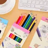 Ołówki naturalne opowieść kolorowy zestaw ołówków do rysowania 12/18 Różne kolorowe ołówki Krayon School School Supplies D240510