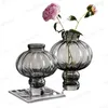 Wazony Kreatywny retro latarnia szklana dekoracyjne ozdoby kwiatowe