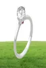 MOISSANITE SEWAN 925 SREBRNY ORYGINALNY KOBIETA 1CT 6,5 mm Scouleur VVS1 Diamant Ring1421605