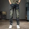 Jeans masculin haut de gamme American Vintage Do Old Wash Fashion Brand Ripped Pantal