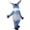 Halloween Donkey Mascot Costume Taille adulte Cartoon Anime Charac à thème Carnaval Robe unisexe Christmas Fancy Performance Party Robe
