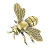 Decoratieve beeldjes Bee Figurine Mini Crafts Collection Tea Pet Honeybee Ornament koper voor kamerauto -decoratie artistiek