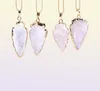Hela Crystal Natural Stone Pendant Necklace Arrow Healing Crystal Necklace for Women 2020 Necklace65440692752562