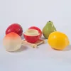 Bouteilles de rangement 30 g de maquillage de fruits échantillon de cosmétique CONTENEUR VID