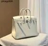 Handbag Women BrKnns Swift Leather Handswen 7A 2023 BACA BK25 Pure Handmade Wax Thread Swift Cogumelo