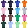 Männer Polos kleines Pferd Casual Revers T -Shirts hübsches Mode Polo -Hemd Kurzarm Multi -Color Solid Classic Chemise Designer Marke T -Shirt