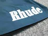 Rhude High -End -Designer -Shorts für Modesticke Spitzen Elastische Freizeitshorts für Männer und Frauen High Street Strand Sport mit 1: 1 Originaletiketten