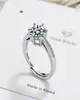 Anneau Ring Women039s Round Zirconium Diamond Wide Face Face Women039s Ring276M5978429