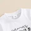 Ensembles de vêtements pour tout-petit bébé garçon vêtements d'été mamas Petites manches courtes t-shirts