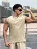 Mens Summer Tank Top Bodybuilding singlet Gym Jopping Sleeveless TShirt Fitness Heavy Cotton Clothing Sportwear Muscle Vests 240430