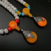 Dekorative Figuren 108 Gebet Tibeter 6 mm buddhistische Bodhi Perlen Mala segne Armband Halskette