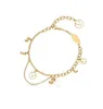 Créateur de mode Gold Chain Pendant Collier Bracelet For Women Party Mariage Engagement Lovers Gift Bijoux avec boîte 83165360