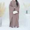 Etnische kleding 2024 Ramadan Khimar Abaya Saoedi -Arabië Turkije Islam Moslimjurk Gebedkleding Afrikaanse jurken voor vrouwen Ka Robe Musulmane T240510