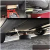 Andra vårdrengöringsverktyg Nya Tesla Modely Car Lift Jack Stand Rubber Pads Black Slitted Floor Pad Frame Rail Adapter Drop Delivery AU OT8L9