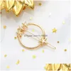 Hair Accessories 50Pcs/Lot Clip Set Cute Girl Cartoon Headwear Hairpin Cat Moon Personality Design Drop Delivery Baby Kids Maternity Dhwga