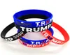 Trump Silicone bracelet 3 couleurs Donald Trump Bracelets de soutien en caoutchouc Make America Great Bangles Party Favor 1200pcs OOA8159183618