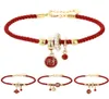 Hommes femmes chinois charme chaîne amitié bracelets rouges pour le bracelet de cordes chanceux Gift4686184