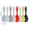 Cuillères 1PC Grade Silicone Rice cuillère maison non bâton Cuisine Cuisine de cuisine à haute température