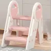 Tappetini da bagno portatile bambino vasino per bambini bambini ptch wc sedile del bagno step sgabello allenamento pieghevole per il bagno per bambini