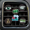 Auto sleutel USD -thema 19 Cartoon Air Vent Clip Freshener Outlet Clips Square Head Per vervangende conditioner Drop levering OT2DD