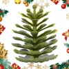 Fiori decorativi di pinoli di pinoli ornamenti di alberi di pinoli realistici mini size coni artificiali verdi per feste di festa el