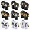 2024 Utkast till Pick Football Jerseys 76 Troy Fautanu 54 Zach Frazier 10 Roman Wilson 41 Payton Wilson 66 Mason McCormick 74 Logan Lee 29 Ryan Watts Stitched