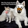 Dog Apparel Muzzles Anti Bite Duck Mouth Shape Muzzle Masks Eat-Proof Silicone Material Pet Covers Bite-Proof